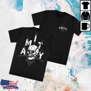 kenny Amity Merch Store Shop Barbed Wire Black T Shirtv