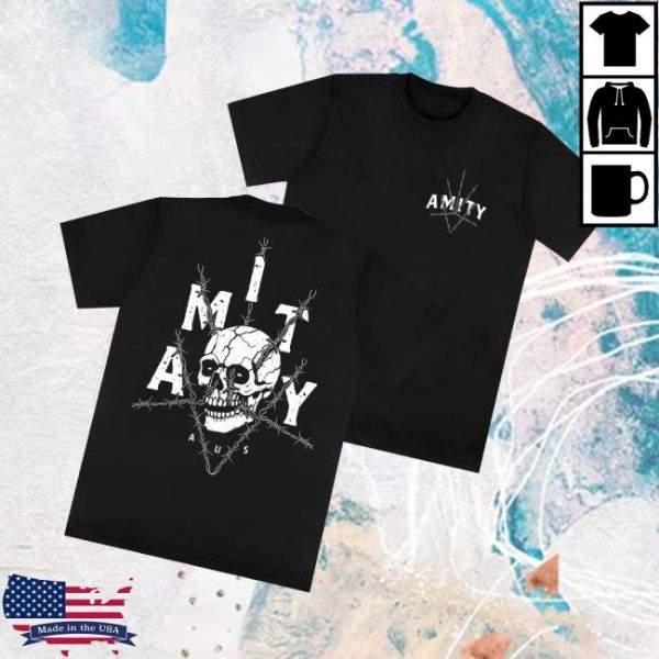 kenny Amity Merch Store Shop Barbed Wire Black T Shirtv