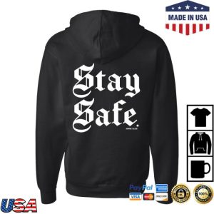 kenny Annie Elise Merch Store Wc Tour Stay Safe Zip Up Hoodie