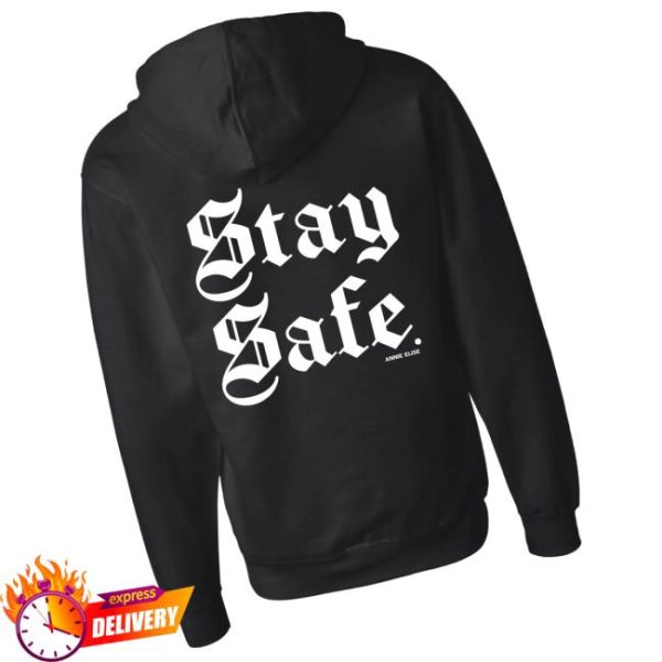 kenny Annie Elise Merch Store Wc Tour Stay Safe Zip Up Hoodiea