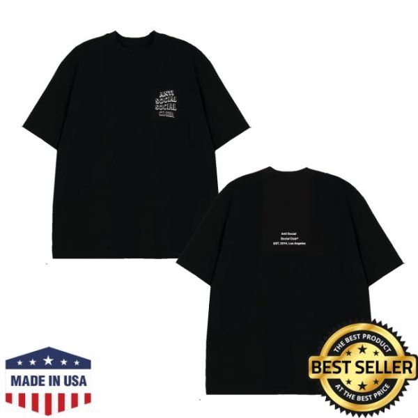 kenny Antisocialsocialclub Merch Store Est La Ss Tee