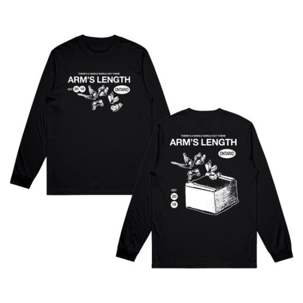 kenny Arms Length Merch Store Shop Butterfly Longsleeveaa