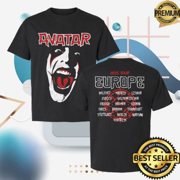 kenny Avatar Metal Merch Store Iron Maiden Tour Teeaa