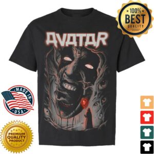 kenny Avatar Metal Merch Store Screaming Face Tee kenny Avatar Metal Merch Store Screaming Face Tee