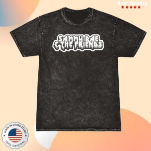 kenny Bandwear Shop Merch Sammy Rae Friends With Ya Mineral Wash Tee