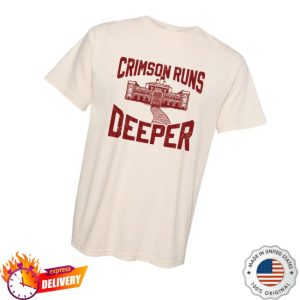 kenny Barstoolsports Store Merch Crimson Runs Deeper Tee