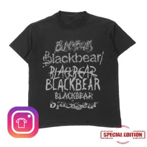 kenny Beartrap Merch Store Blackbear Metal X 6 Distressed Tee