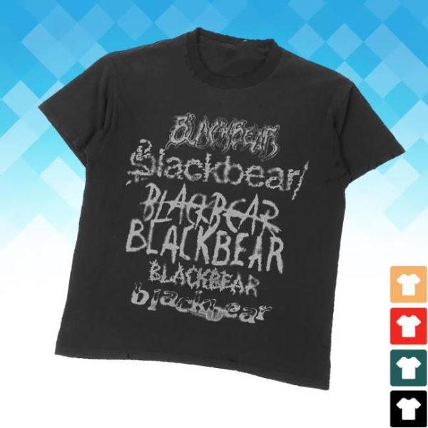 kenny Beartrap Merch Store Blackbear Metal X 6 Distressed Teev