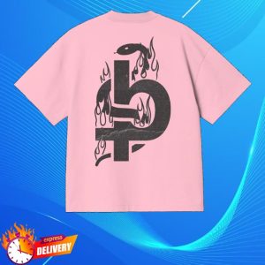 kenny Beartrap Merch Store Headbanger Flames Tee