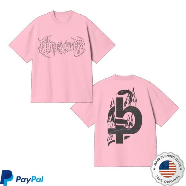 kenny Beartrap Merch Store Headbanger Flames Teev