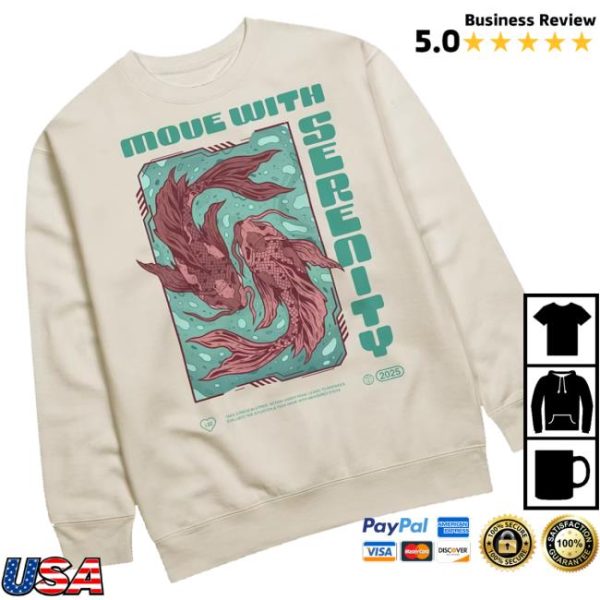 kenny Beautiful Bastard Merch Store Move With Serenity Bb28 Crewnecka