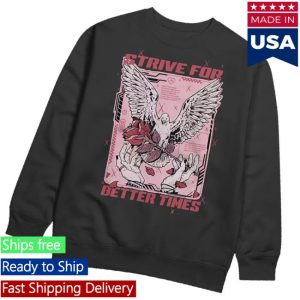 kenny Beautiful Bastard Merch Store Strive For Better Times Crewnecka