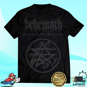 kenny Behemoth Store Merch Behemoth Driven By A Five Winged Star T Shirt