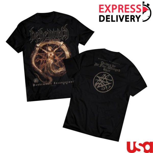 kenny Behemoth Store Merch Behemoth Pandemonic Incantations T Shirtaa