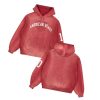 kenny Benson Boone Store Merch American Heart Red Hoodiev