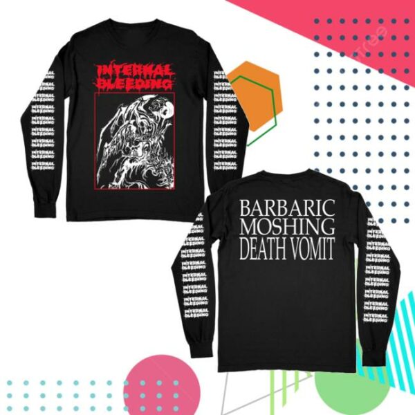 kenny Beyond Human Merch Store Death Vomit Long Sleeve