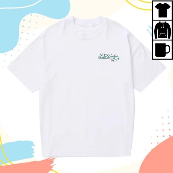 kenny Big Wedge Golf Merch Store Shop Bw Script T Shirt