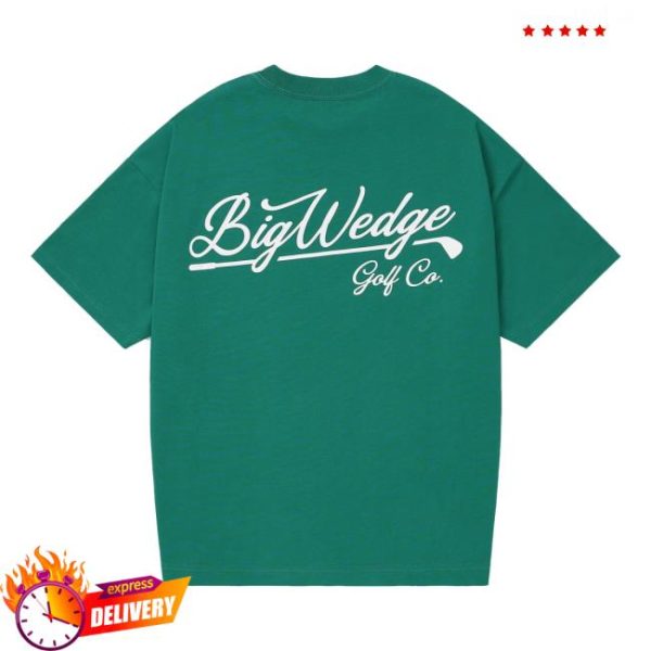 kenny Big Wedge Golf Merch Store Shop Bw Script T Shirt Greena
