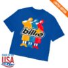 kenny Billie Eilish Merch Store Billie Repeat Blue T Shirta