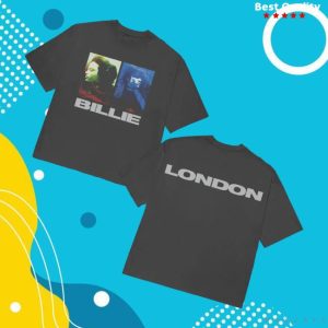 kenny Billie Eilish Merch Store Dual Photo London T Shirtaa kenny Billie Eilish Merch Store Dual Photo London T Shirtaa