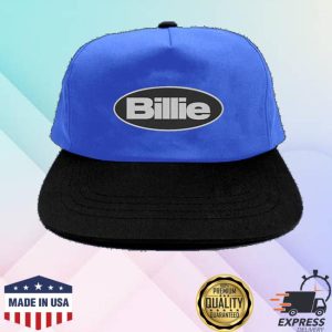 kenny Billie Eilish Shop Merch Billie Two Tone Flat Brim Hat