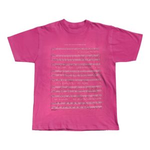 kenny Bjork Merch Store Shop Shirt Vulnicura Black Lake Pink