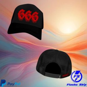 kenny Black Craft Cult Merch Store Dripping 666 Trucker Hatv