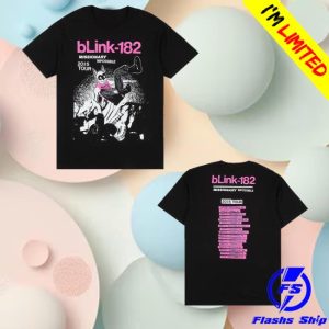 kenny Blink182 Merch Store Missionary Impossible Tour Black T Shirt