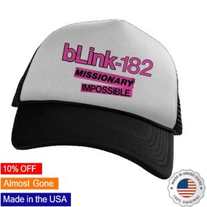 kenny Blink182 Merch Store Missionary Impossible Tour Trucker Hatv