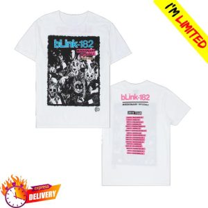 kenny Blink182 Merch Store Missionary Impossible Tour White T Shirt