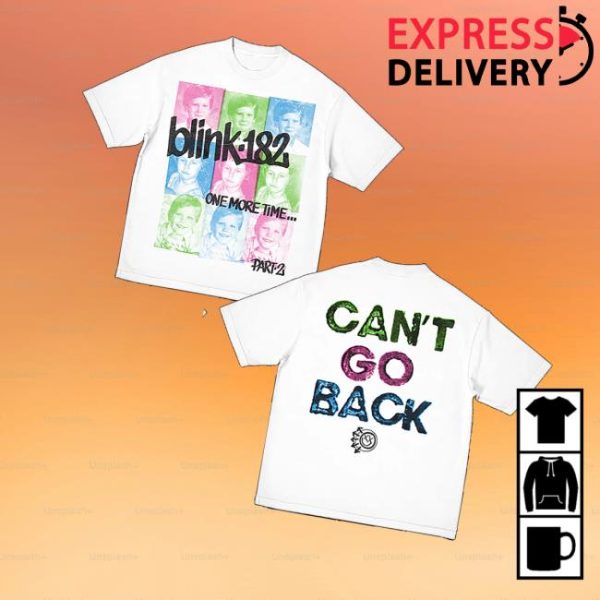 kenny Blink182 Merch Store Shop Cant Go Back T Shirtv
