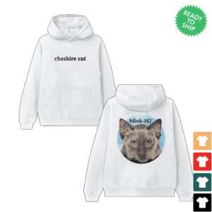 kenny Blink182 Merch Store Shop Cheshire Cat Album Cover Hoodie