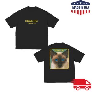 kenny Blink182 Merch Store Shop Cheshire Cat Album Cover Tee