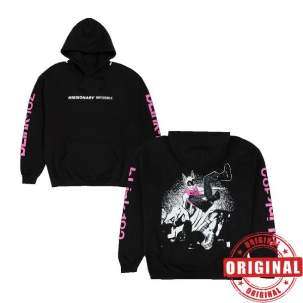 kenny Blink182 Merch Store Shop Missionary Impossible Tour Hoodie