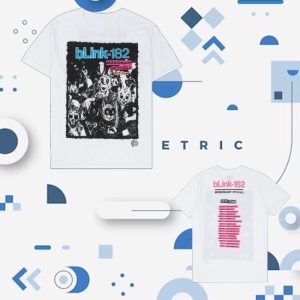 kenny Blink182 Merch Store Shop Missionary Impossible Tour White T Shirt