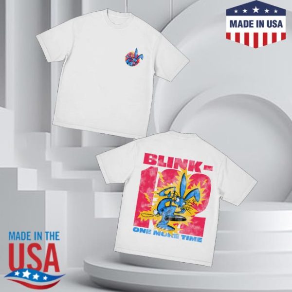 kenny Blink182 Merch Store Shop One More Time Rabbit T Shirtv