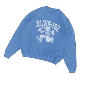 kenny Blink182 Merch Store Shop Rabbit Blue Crewneckv kenny Blink182 Merch Store Shop Rabbit Blue Crewneckv