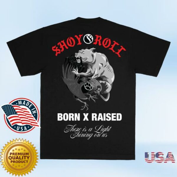 kenny Born X Raised Merch Store Born X Raised Shoyoroll Balance Tee Blacka