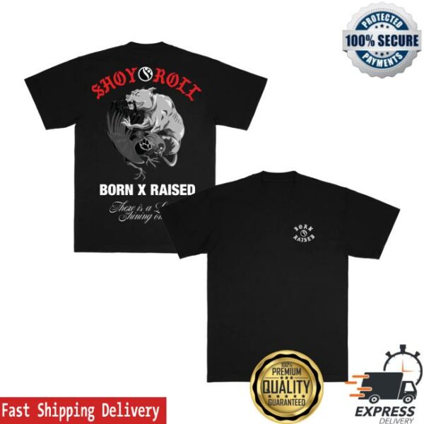 kenny Born X Raised Merch Store Born X Raised Shoyoroll Balance Tee Blackaa
