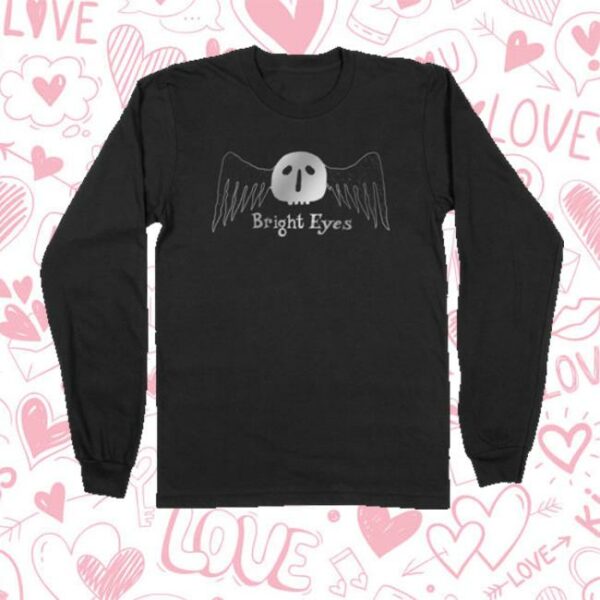 kenny Bright Eyes Merch Store Momento Mori Long Sleeve Shirt