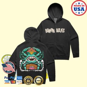 kenny Bumpin Uglies Store Merch Crawling Up The Wall Zip Hoodie