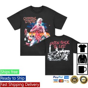 kenny Cannibal Corpse Merch Store Eaten Back To Life T Shirt