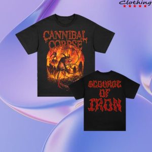 kenny Cannibal Corpse Merch Store Scourge Of Iron T Shirt