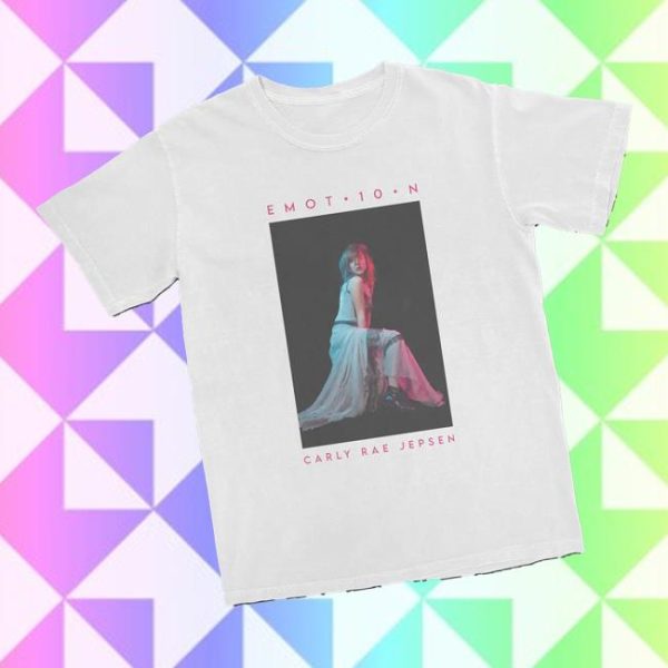 kenny Carly Rae Jepsen Merch Store Emotion 10 Year Anniversary T Shirta