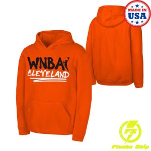 kenny Cavaliers Team Shop Merch Wnba Orange Spray Paint Hoodie