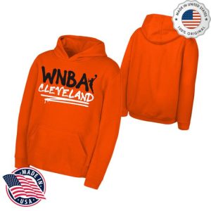 kenny Cavaliers Team Shop Merch Wnba Orange Spray Paint Hoodiev