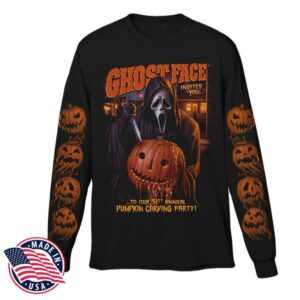 kenny Cavitycolors Merch Store Ghost Face Halloween Party Long Sleeve Shirts kenny Cavitycolors Merch Store Ghost Face Halloween Party Long Sleeve Shirts
