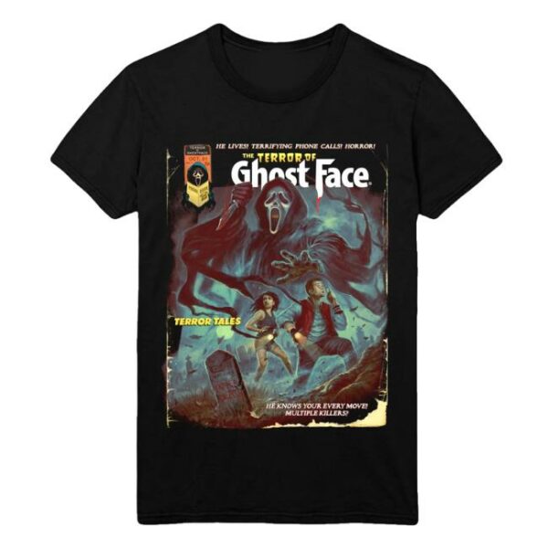 kenny Cavitycolors Merch Store The Terror Of Ghost Face T Shirts