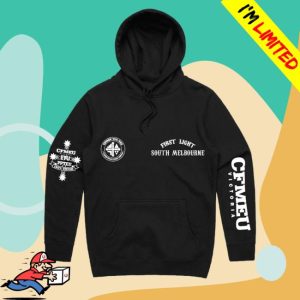 kenny Cfmeu Merch Store First Light South Melbourne Jobsite Hoodie