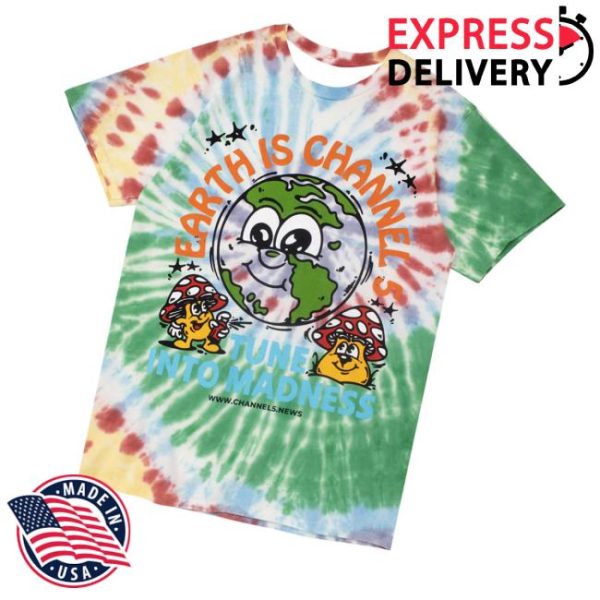 kenny Channel5 Merch Store Madness Spiral Dye Teev
